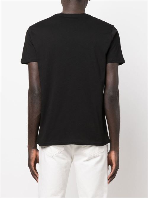 T-shirt uomo Alpha Industries nera basic logo Alpha Industries | 18850503